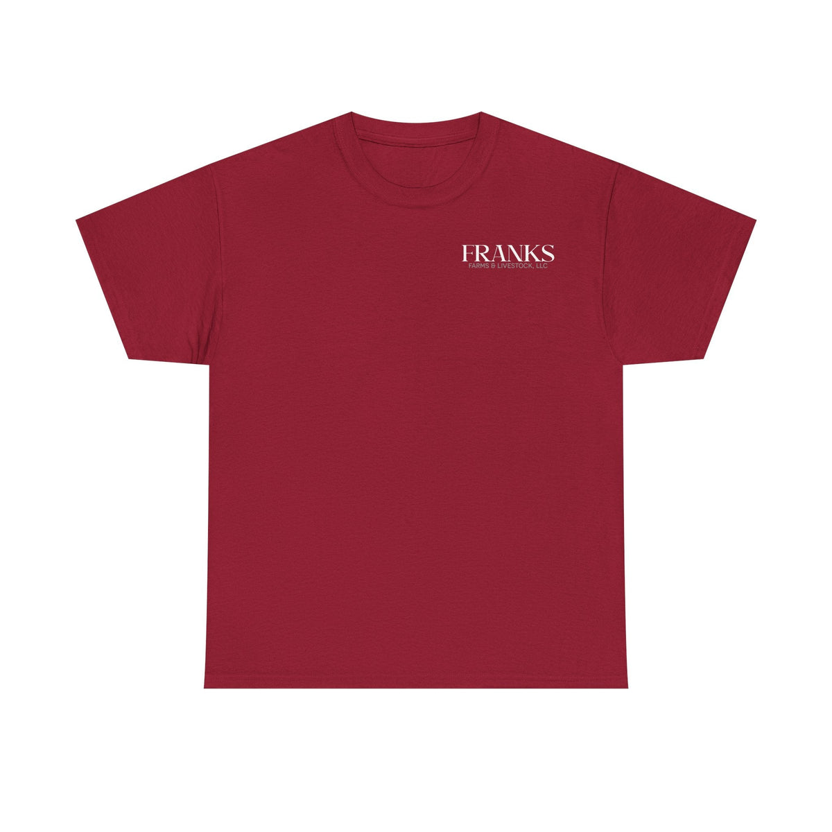Franks Farms & Livestock Front and Back Heavy Cotton product image 7