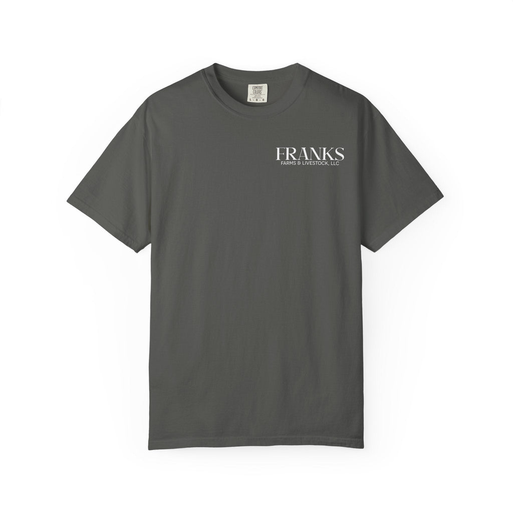 Franks Farms & Livestock Front Print Only Comfort Colors product image 3