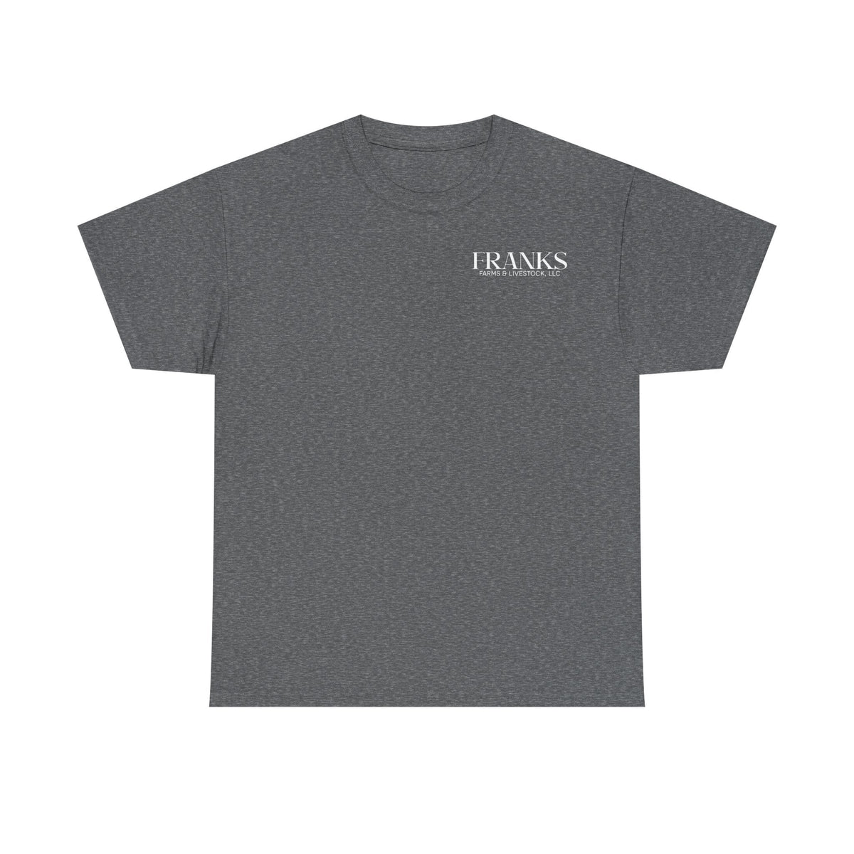 Franks Farms & Livestock Front and Back Heavy Cotton product image 1