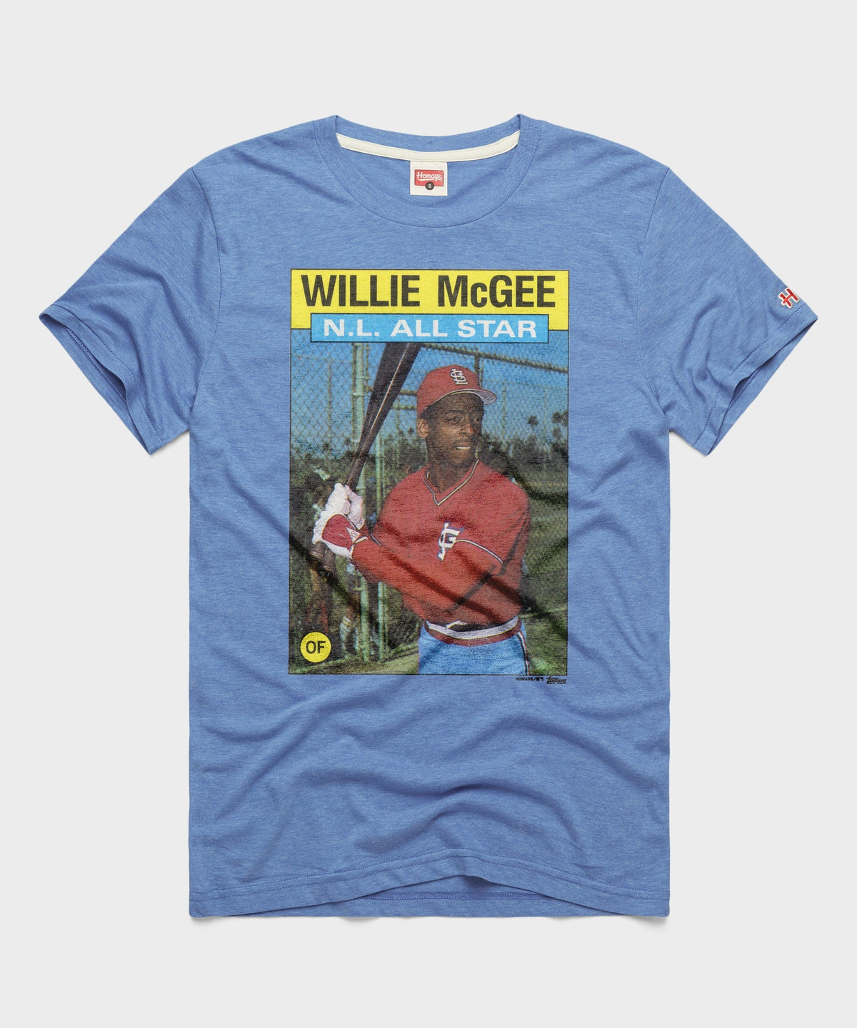 1986 Topps Baseball Willie McGee Cardinals product image 1