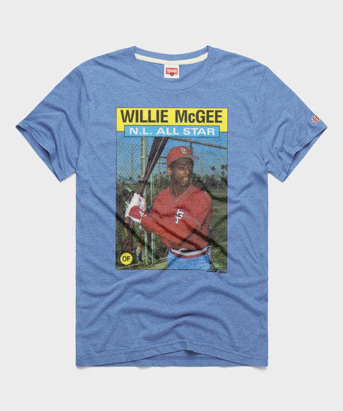 1986 Topps Baseball Willie McGee Cardinals product image 1