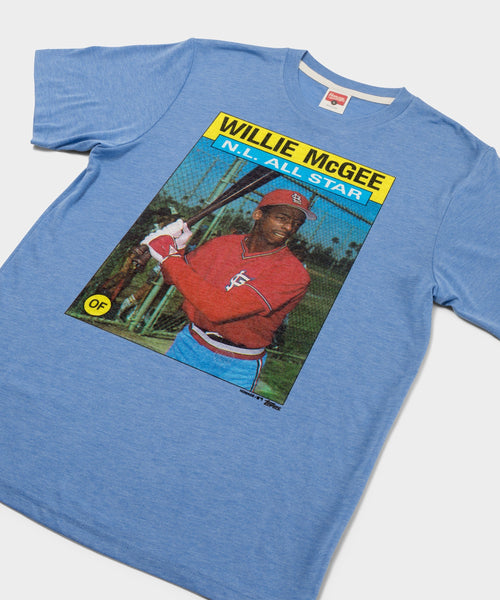 1986 Topps Baseball Willie McGee Cardinals product image 2