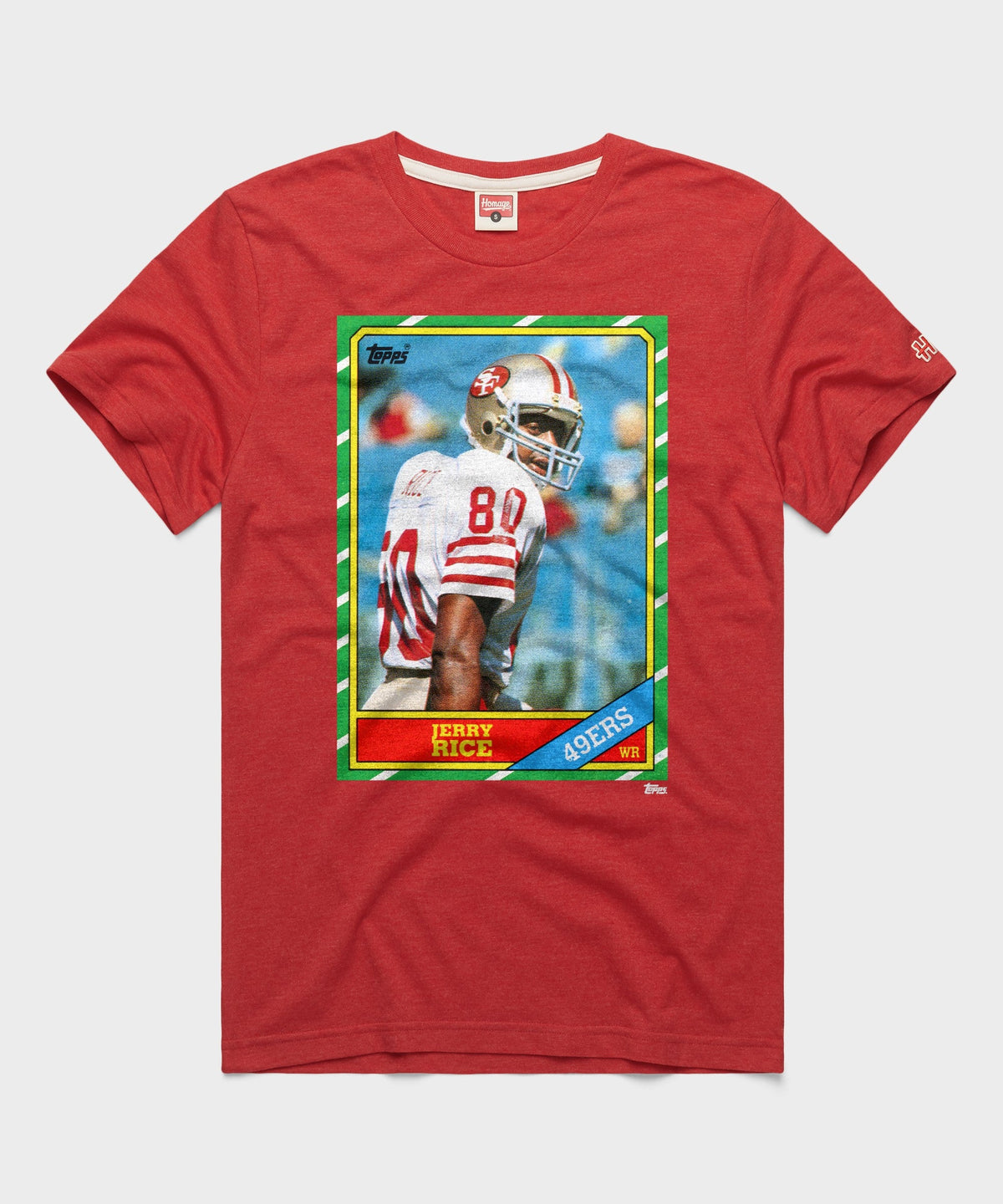 1986 Topps Football Jerry Rice 49ers product image 1