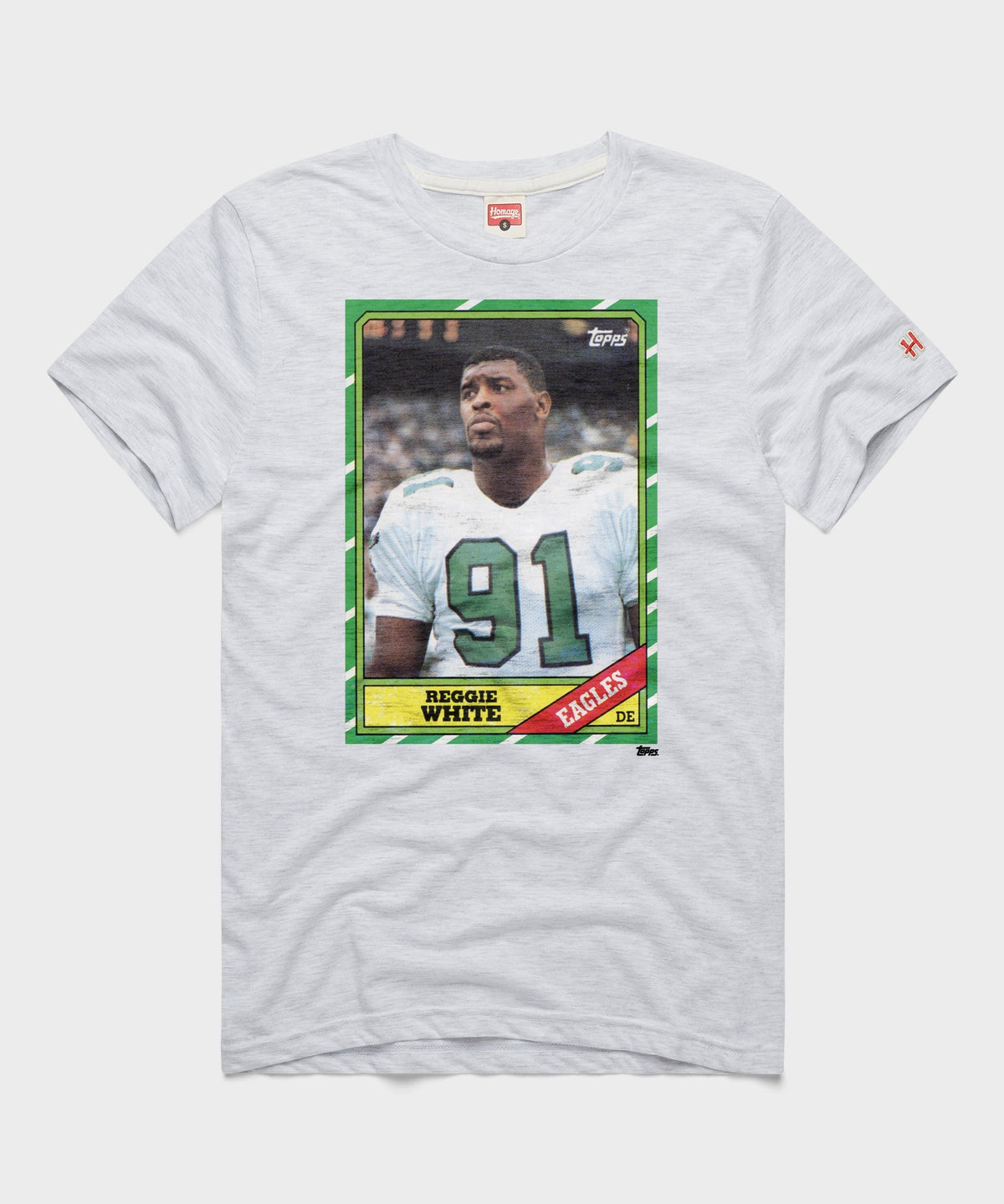 1986 Topps Football Reggie White Eagles product image 1