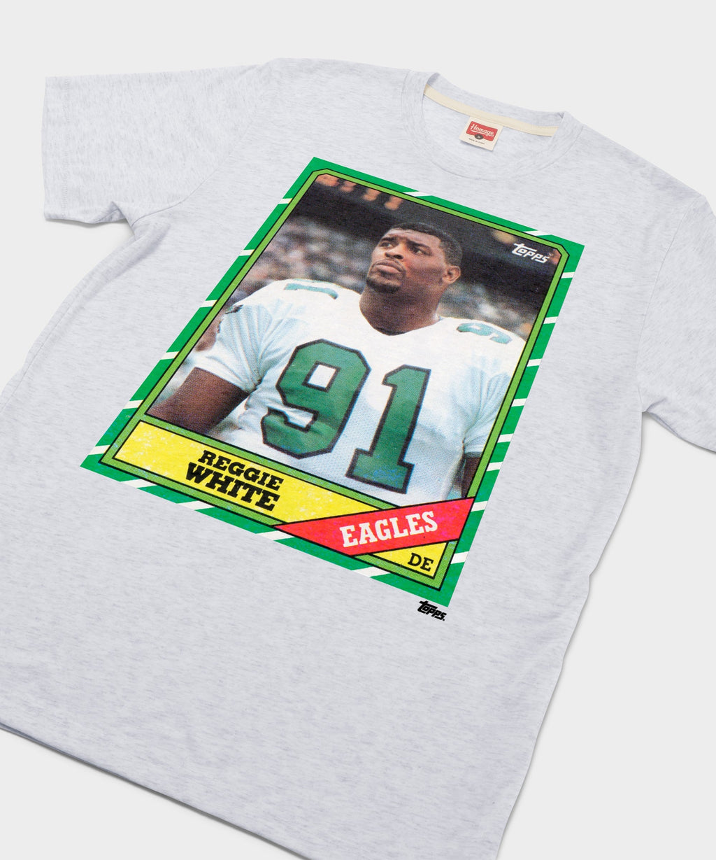 1986 Topps Football Reggie White Eagles product image 2