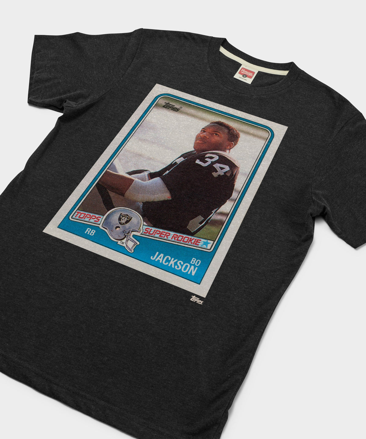 1988 Topps Football Bo Jackson Raiders product image 2
