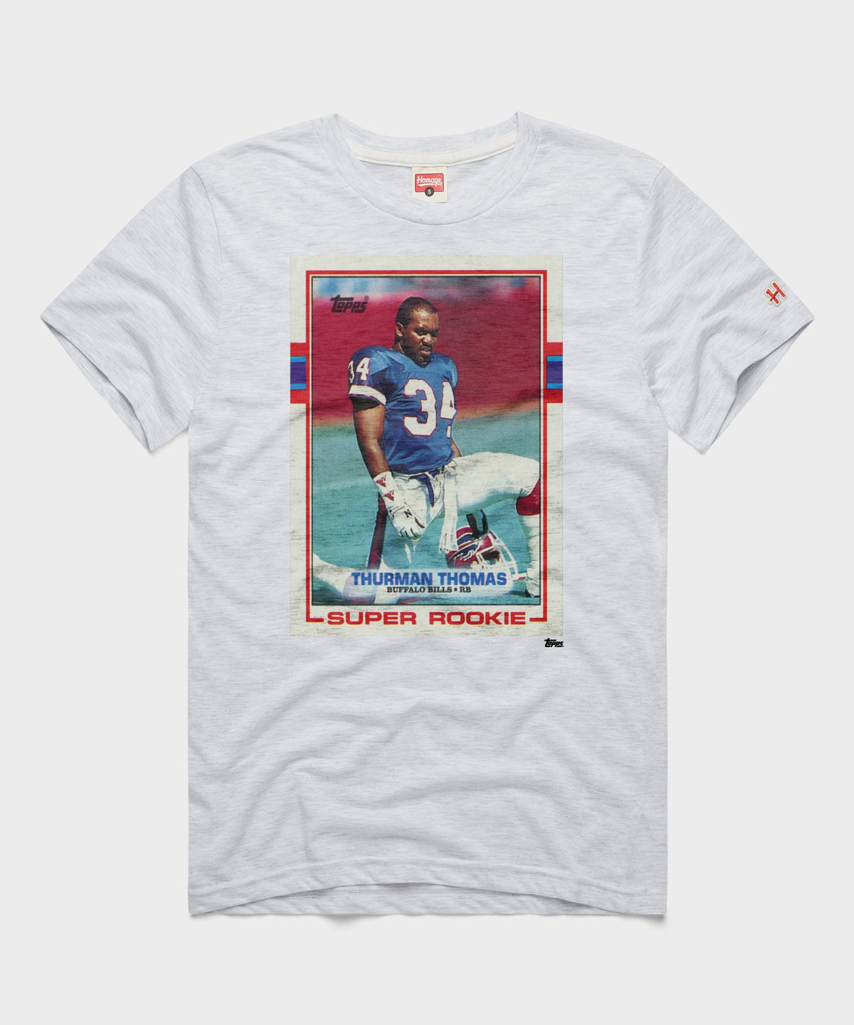 1989 Topps Football Thurman Thomas Bills product image 1