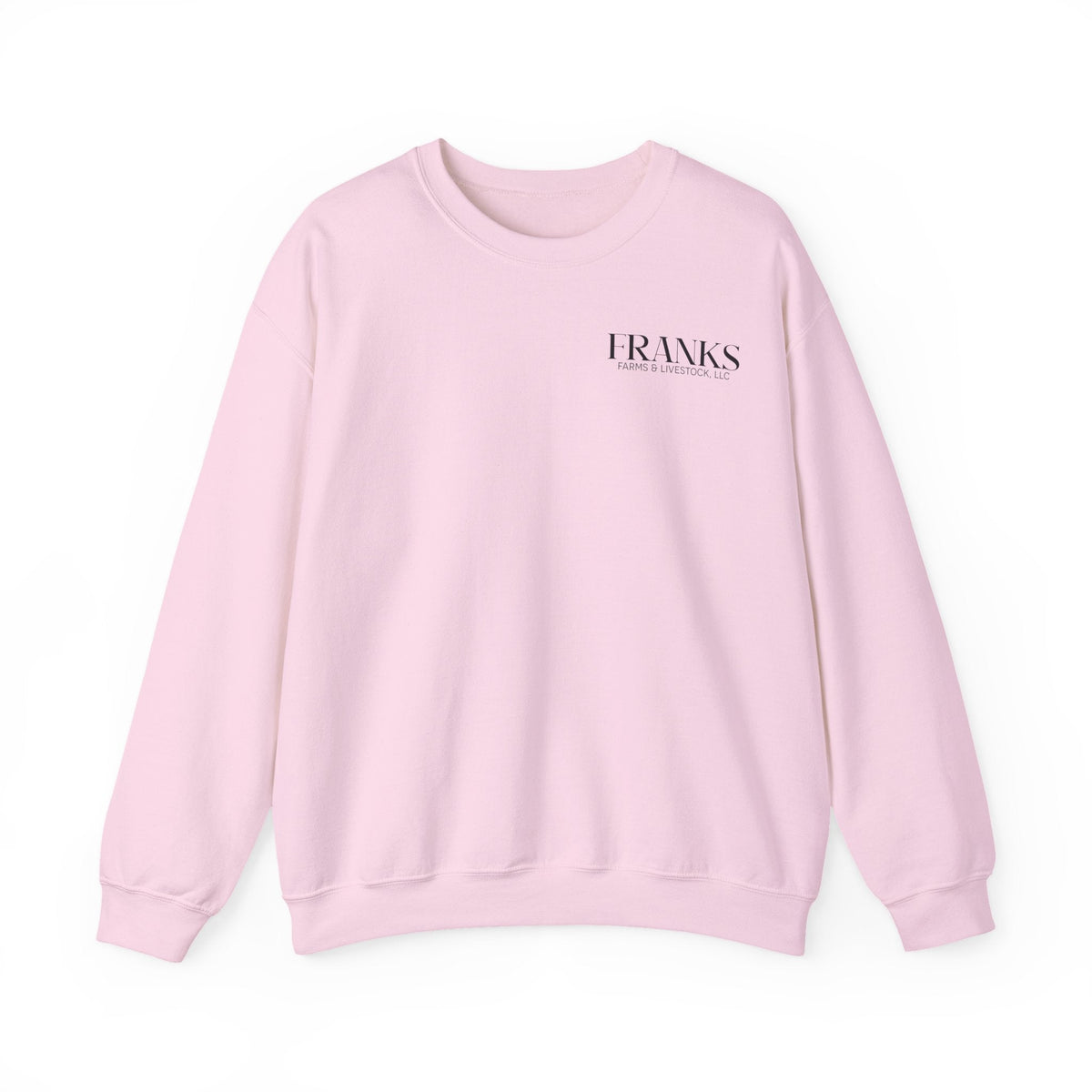 Franks Farms & Livestock Front Print Only Crewneck product image 5
