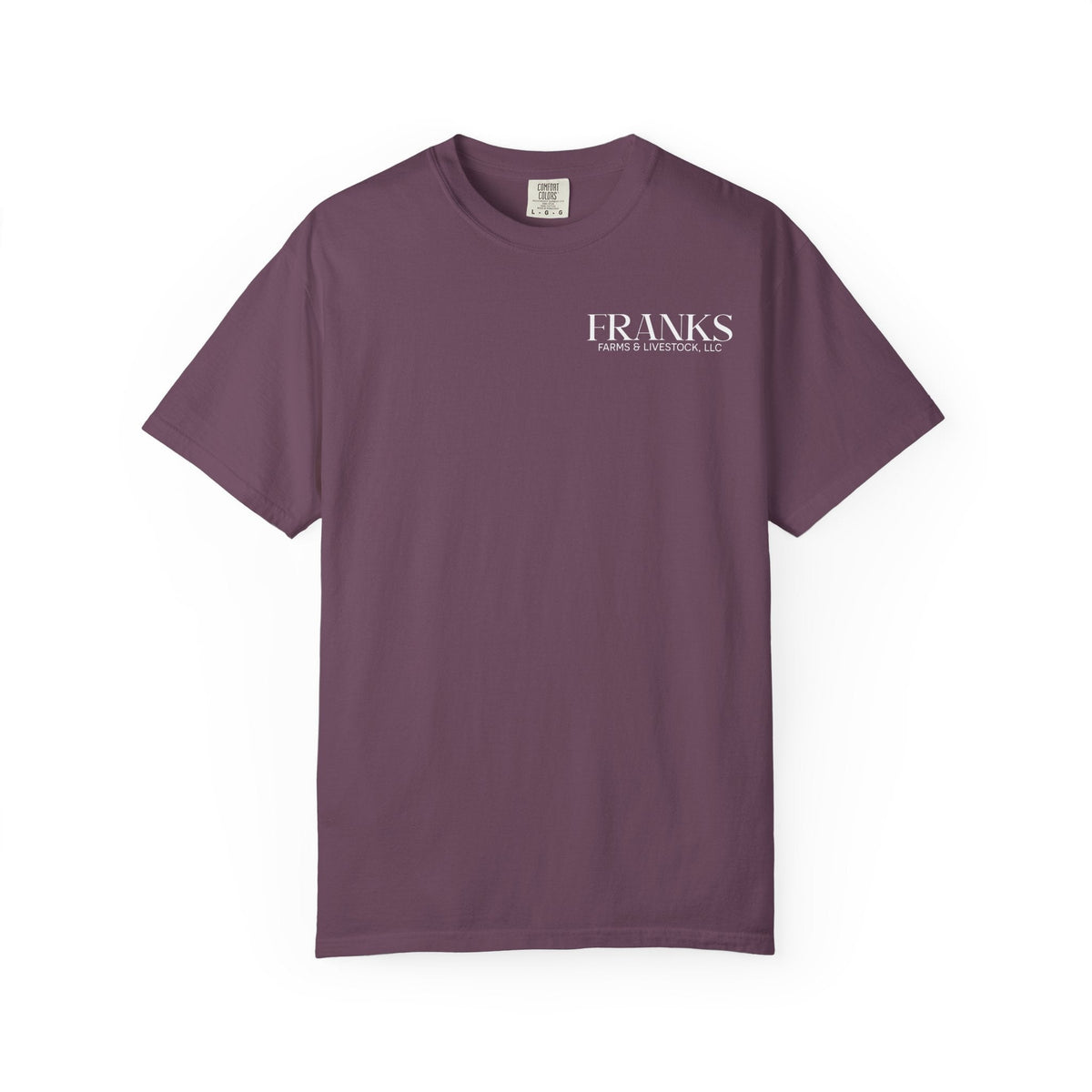 Franks Farms & Livestock Front Print Only Comfort Colors product image 9