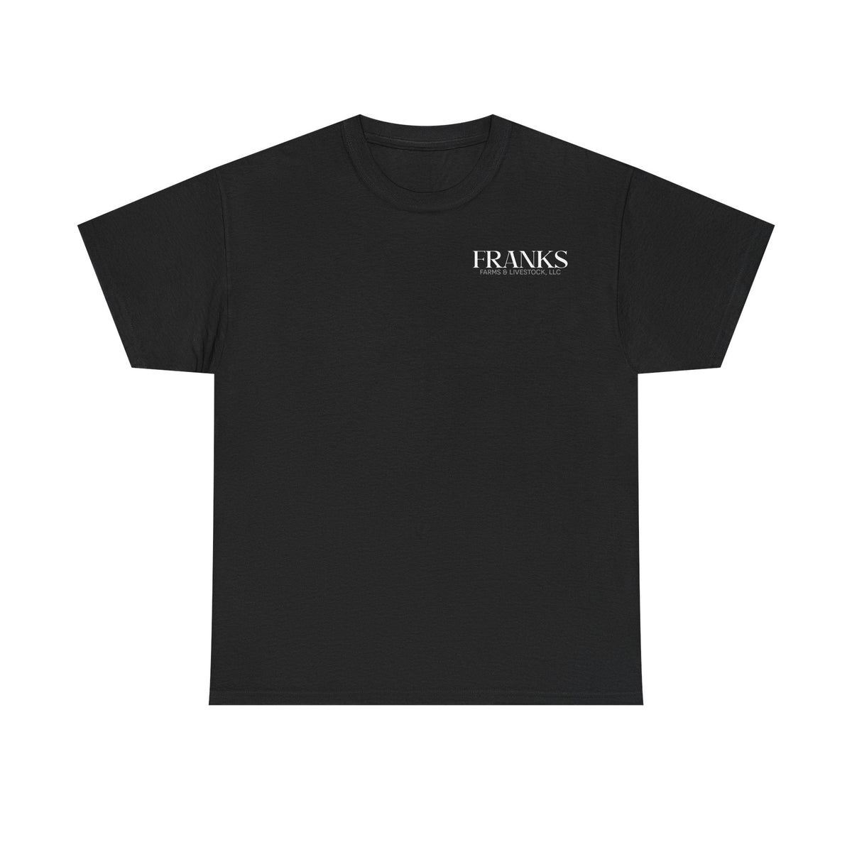 Franks Farms & Livestock Front and Back Heavy Cotton product image 3