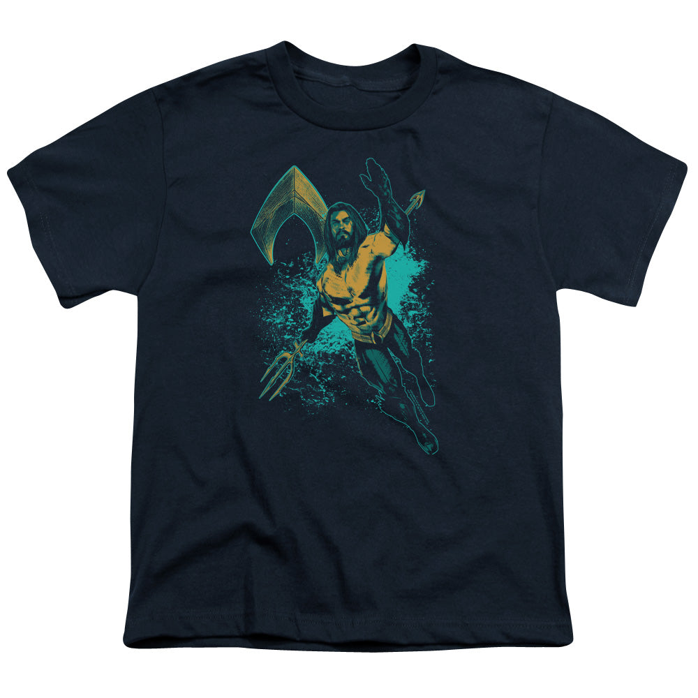 Aquaman Movie - Make A Splash Youth Short Sleeve product image 1