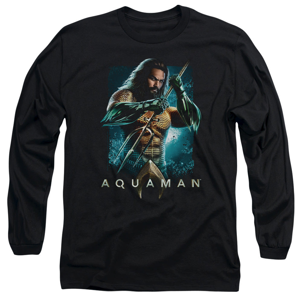 Aquaman Movie - Trident Adult Long Sleeve product image 1