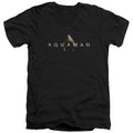 Aquaman Movie - Logo Adult Slim Fit V Neck Cotton product image 1