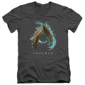 Aquaman Movie - Water Shield Adult Slim Fit V Neck Cotton product image 1