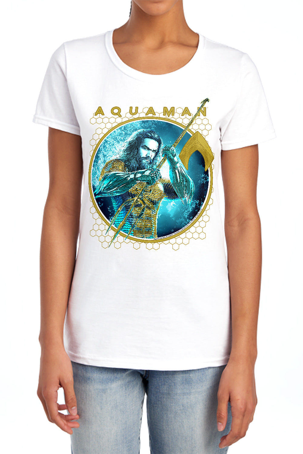 Aquaman Movie - Trident Of Neptune Women's Short Sleeve product image 1