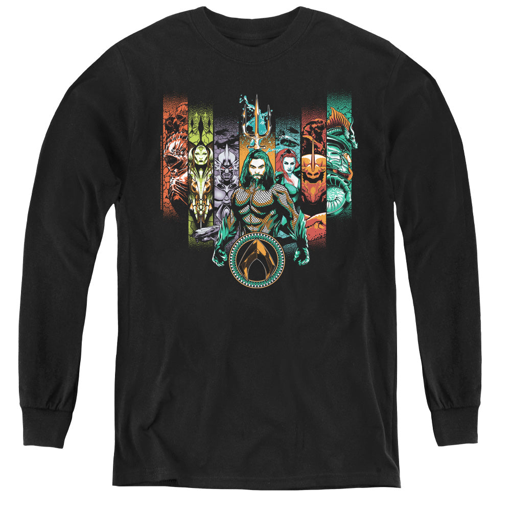 Aquaman Movie - Unite The Kingdoms L - S Youth product image 1