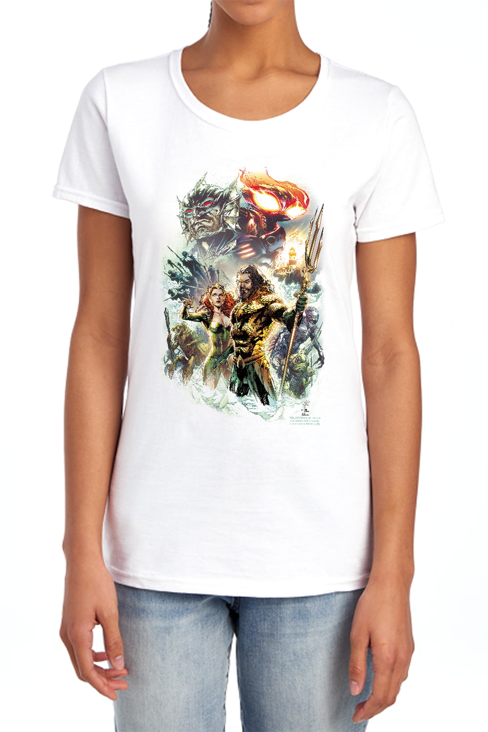 Aquaman Movie - King Of Atlantis Women's Short Sleeve product image 1