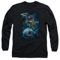 Aquaman Movie - Swimming With Sharks Adult Long Sleeve product image 1