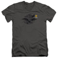 Army - Left Chest Adult Slim Fit V Neck Cotton product image 1