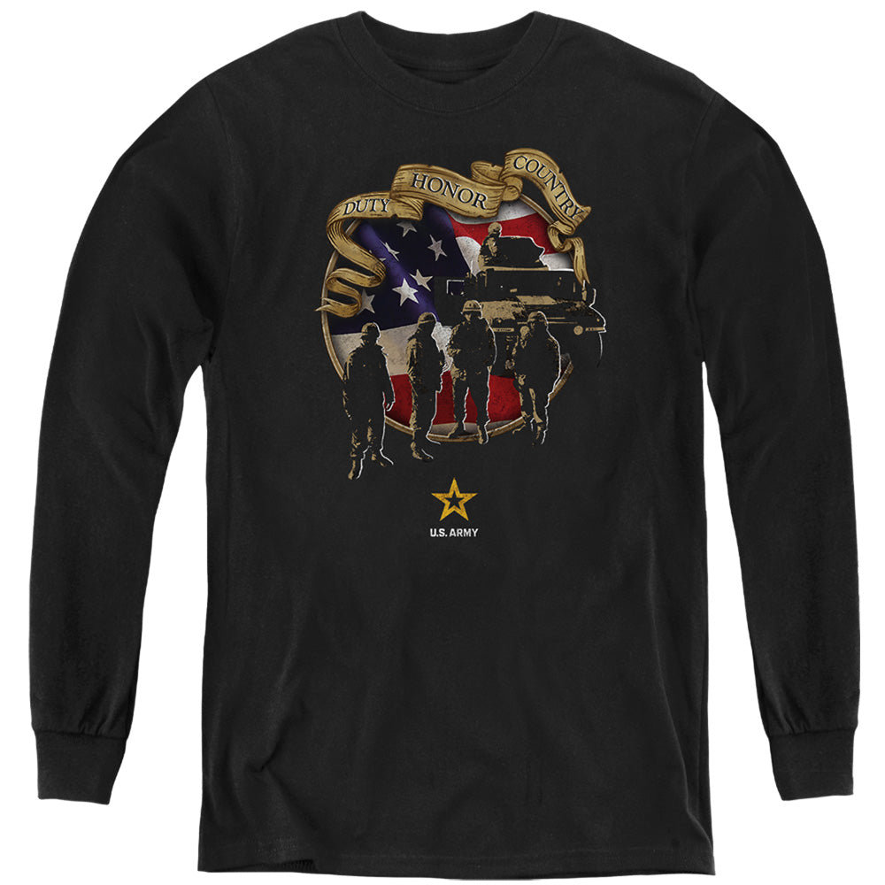 Army - Duty Honor Country L - S Youth product image 1