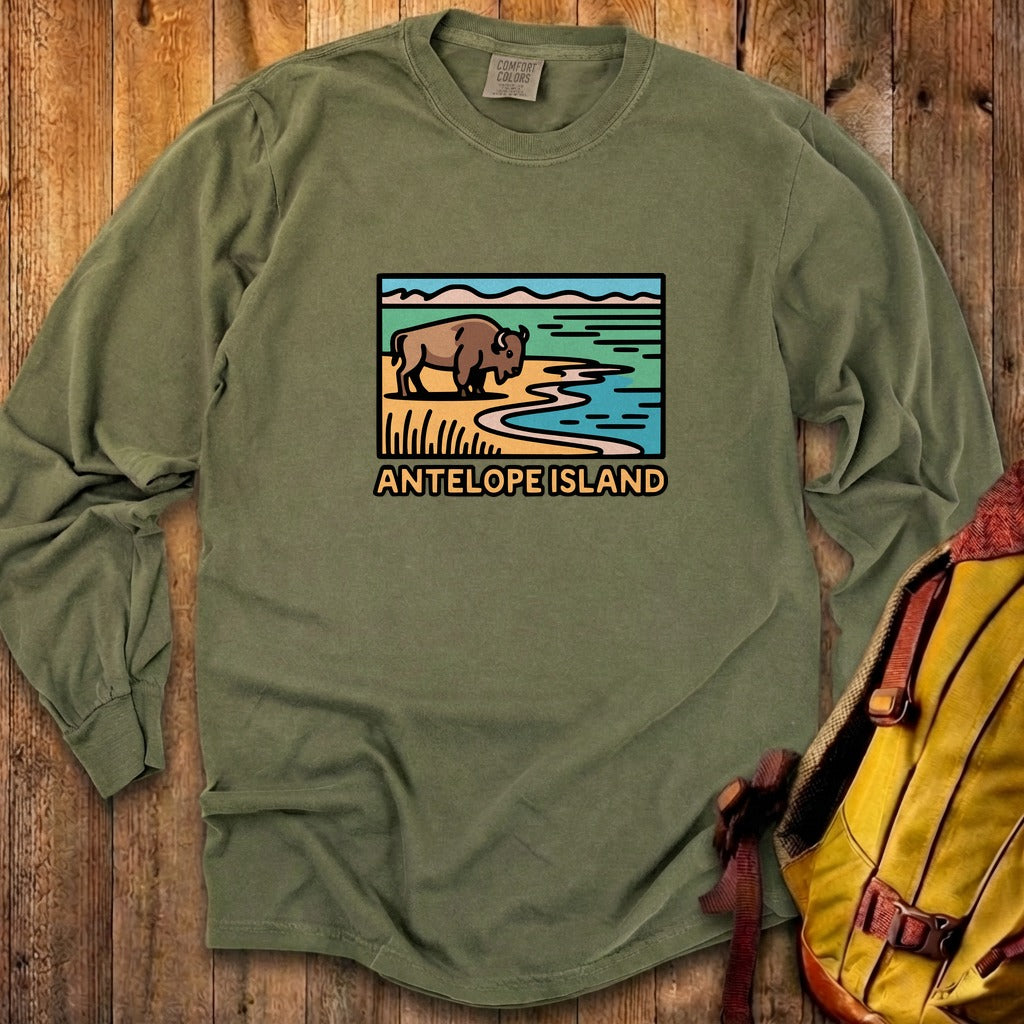Antelope Island State Park Cotton Long Sleeve product image 1