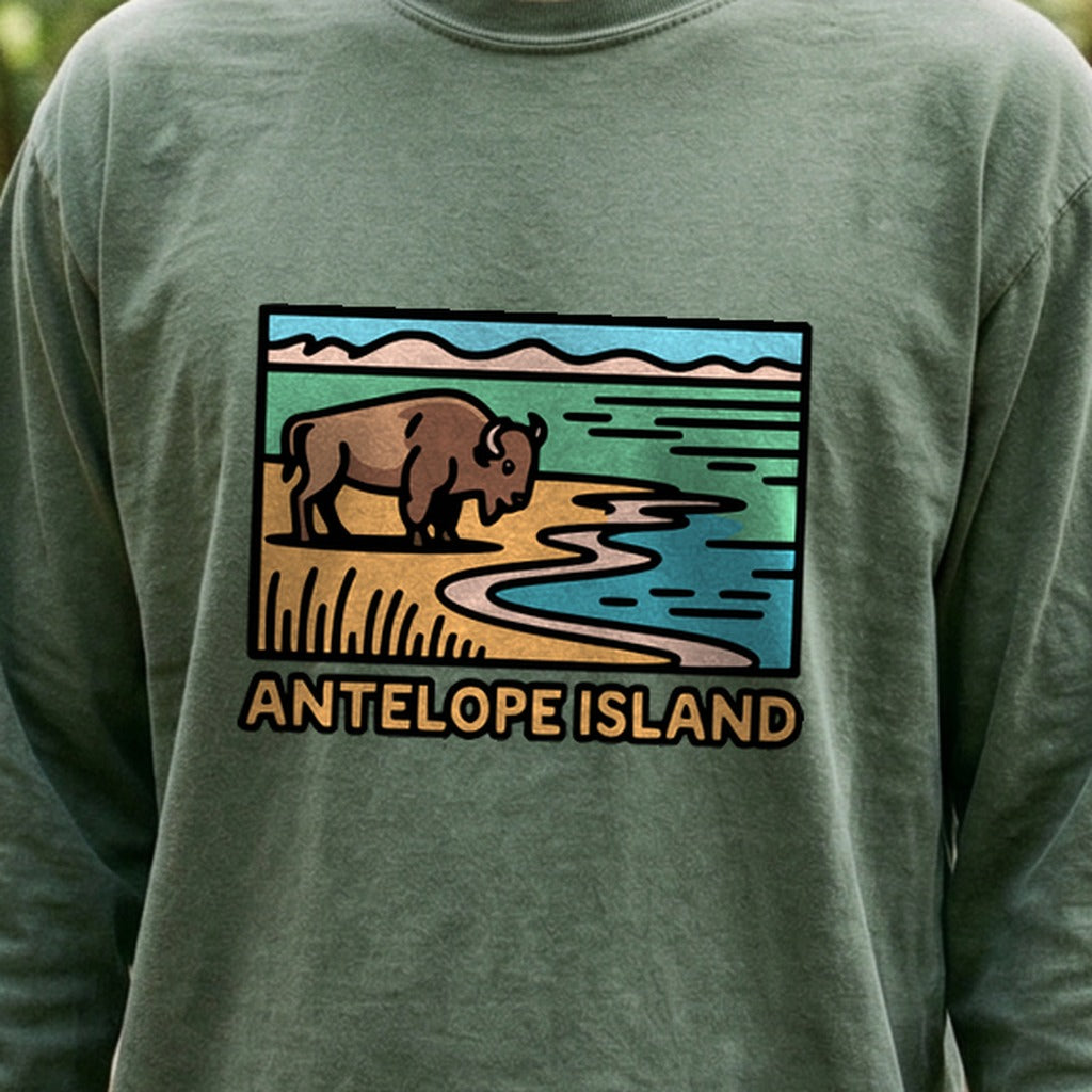 Antelope Island State Park Cotton Long Sleeve product image 4