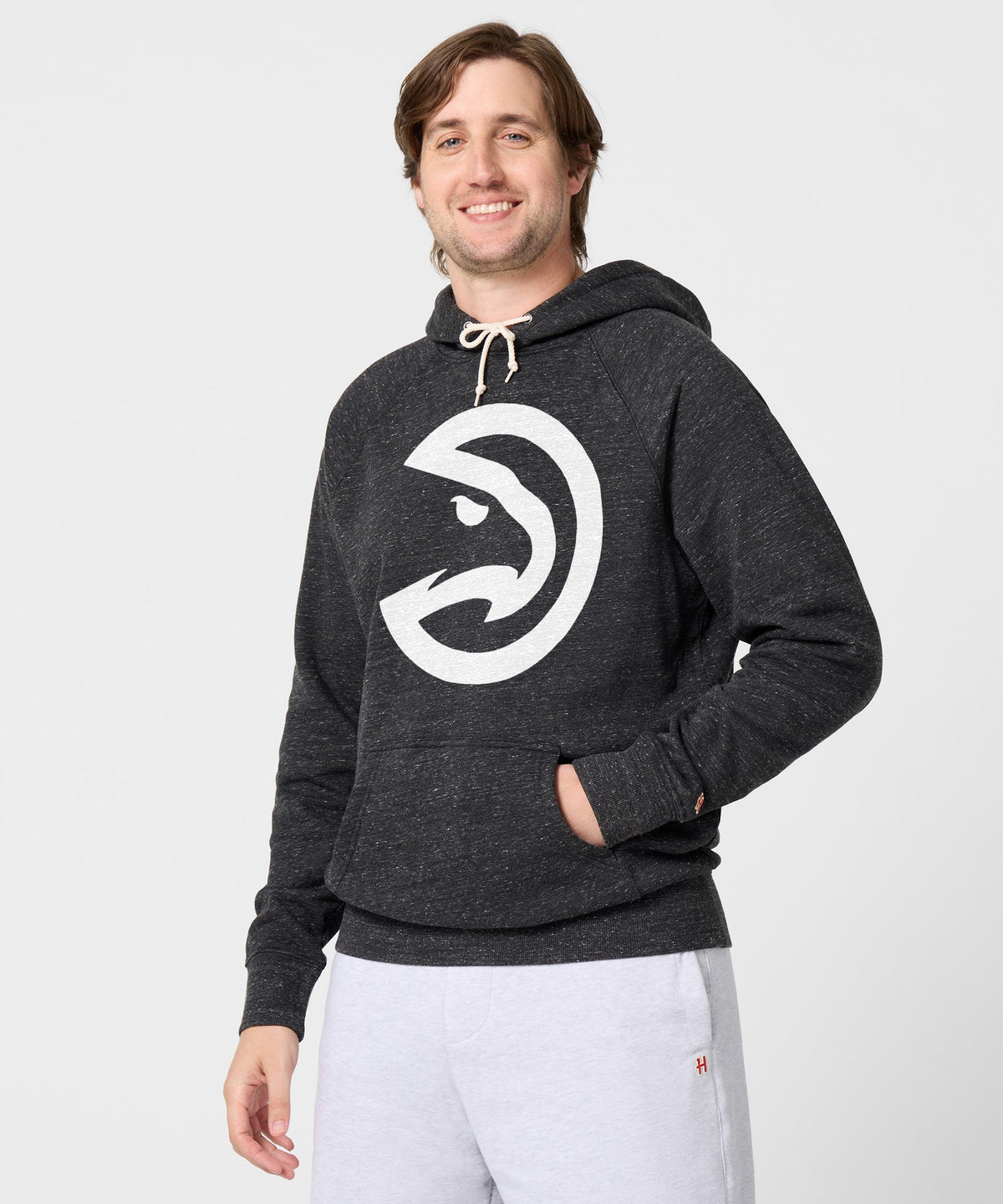 Atlanta Hawks Blacktop Logo Hoodie product image 3