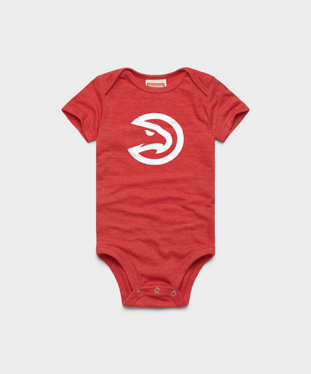 Atlanta Hawks Logo Baby One Piece