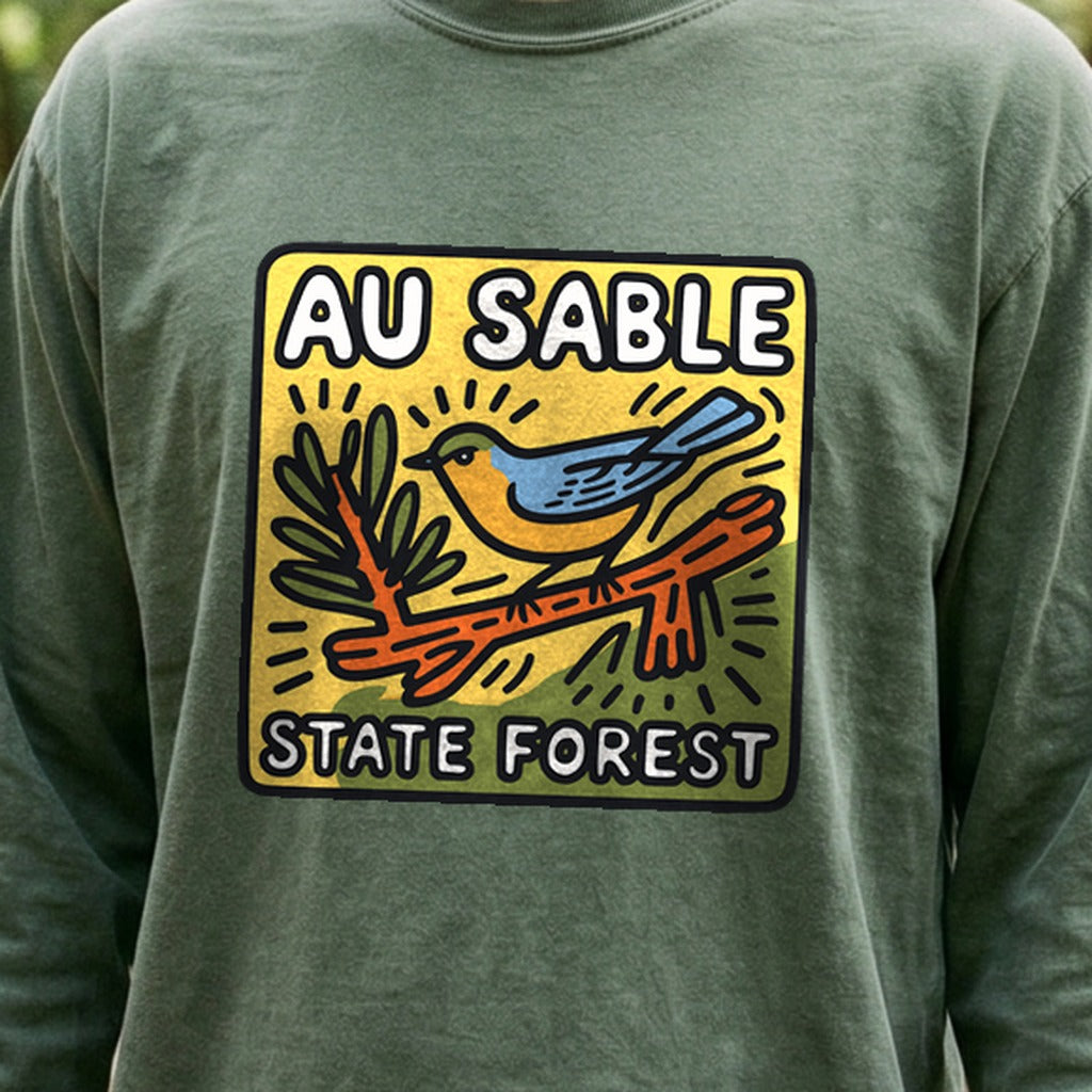 Au Sable State Forest Cotton Long Sleeve product image 4