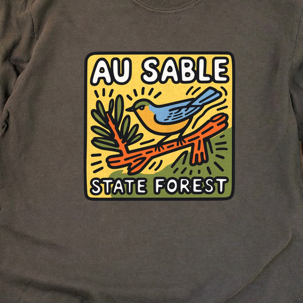 Au Sable State Forest Cotton Long Sleeve product image 2