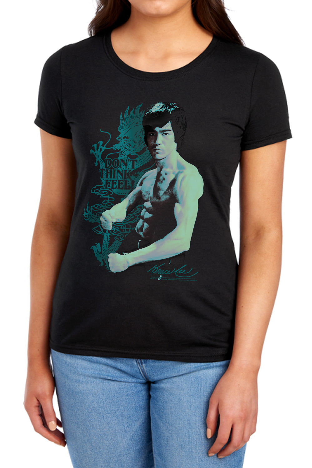 Bruce Lee - Feel Women's Short Sleeve product image 1