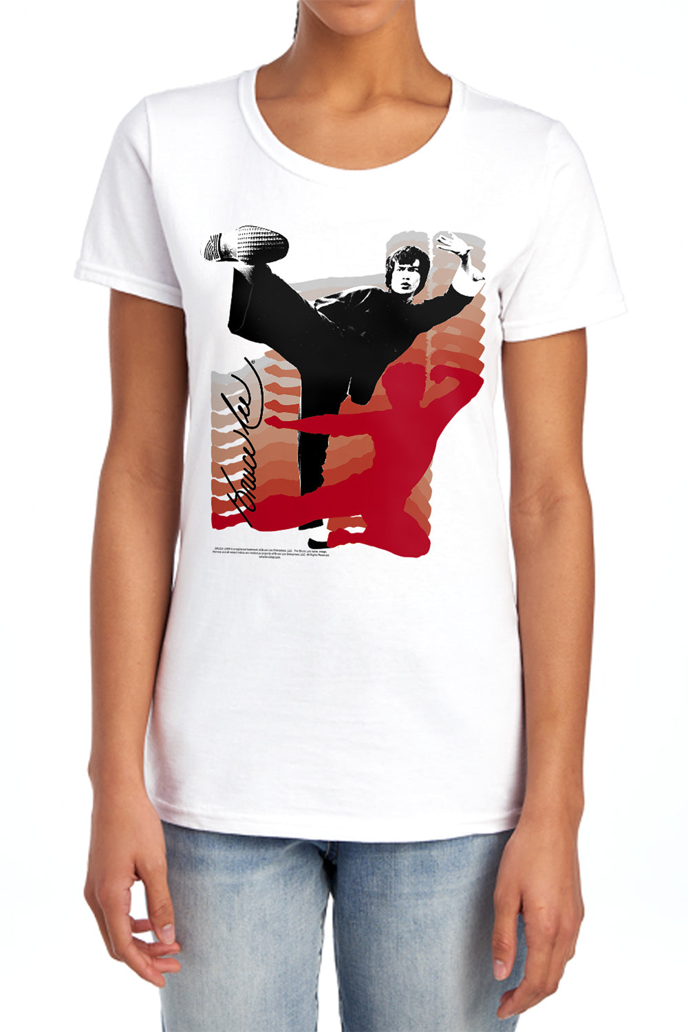 Bruce Lee - Kick It Women's Short Sleeve product image 1