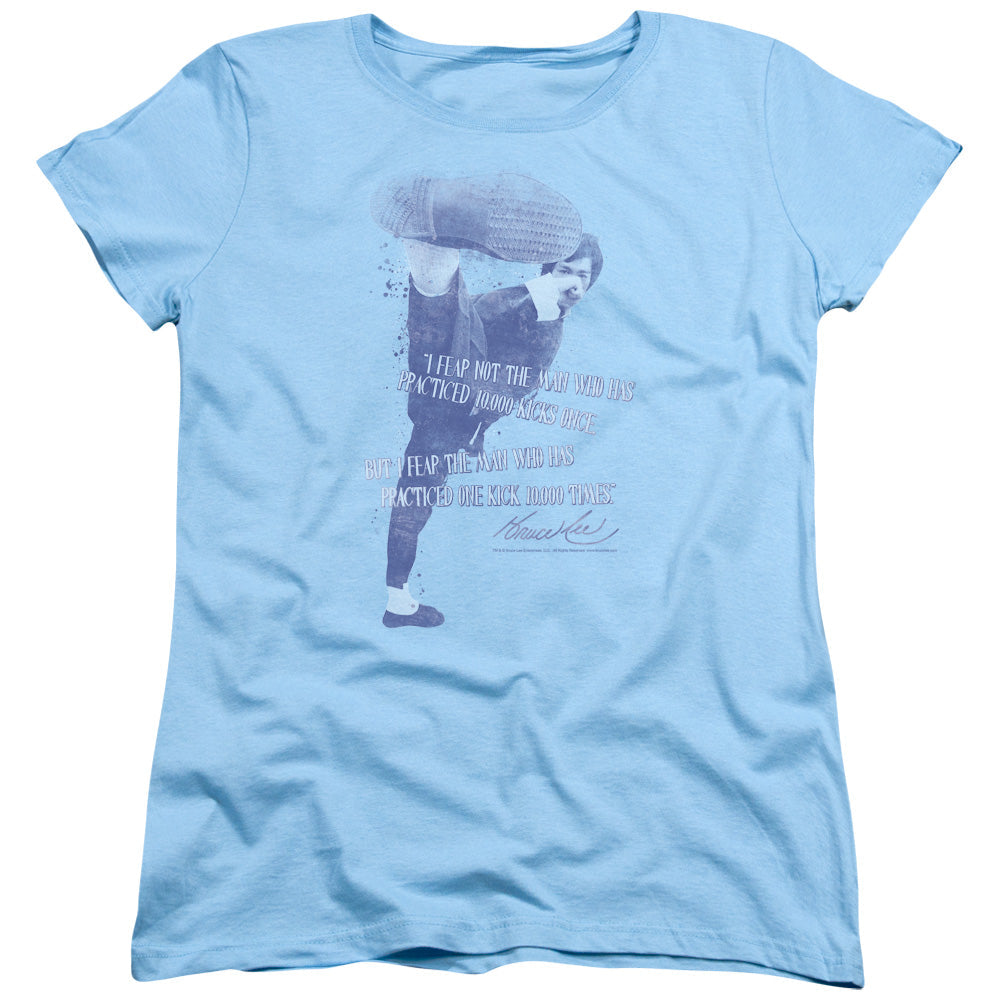 Bruce Lee - 10,000 Kicks Women's Short Sleeve product image 1