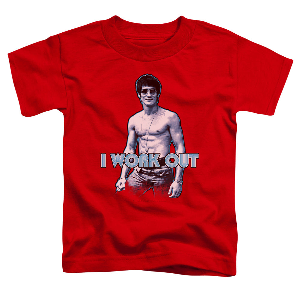 Bruce Lee - Works Out Toddler Short Sleeve product image 1