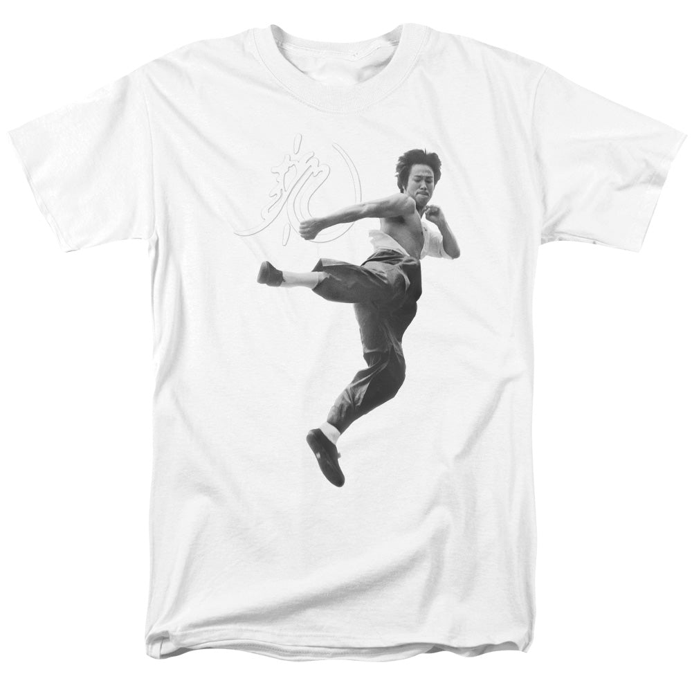 Bruce Lee - Flying Kick Adult Regular Fit Short Sleeve product image 1