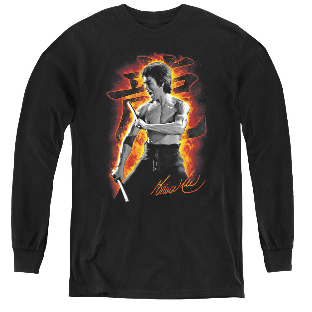 Bruce Lee - Dragon Fire L - S Youth product image 1