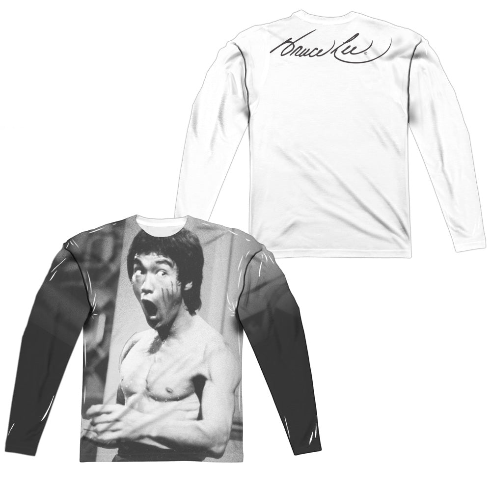 Bruce Lee - Classic (Front - Back Print) L - S Adult Poly product image 1
