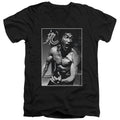 Bruce Lee - Focused Rage Adult Slim Fit V Neck Cotton product image 1