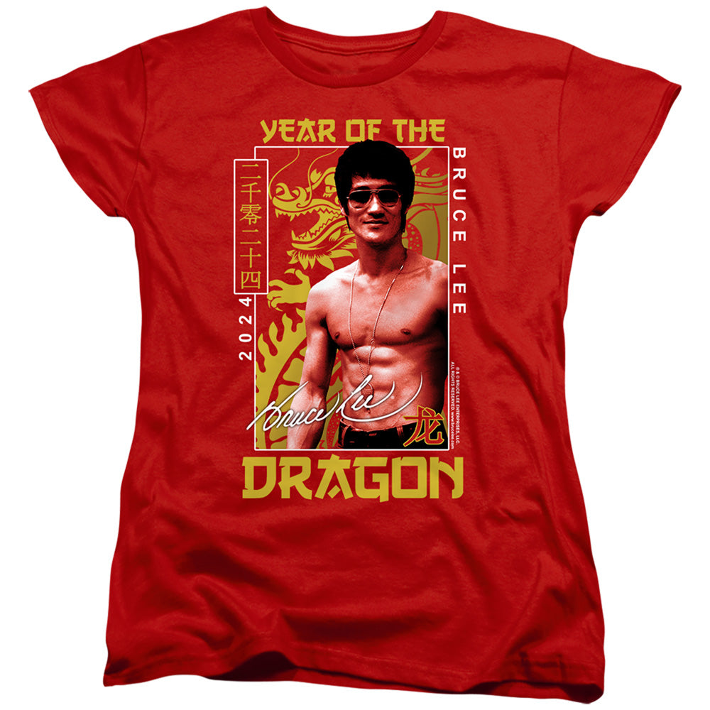 Bruce Lee - Framed Year Of The Dragon Women's Short Sleeve product image 1