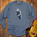 Bear Mosaic Cotton Long Sleeve product image 1