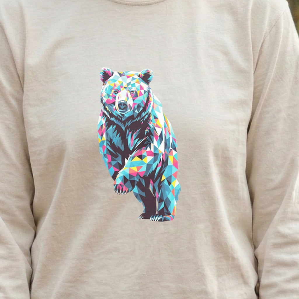 Bear Mosaic Cotton Long Sleeve product image 6