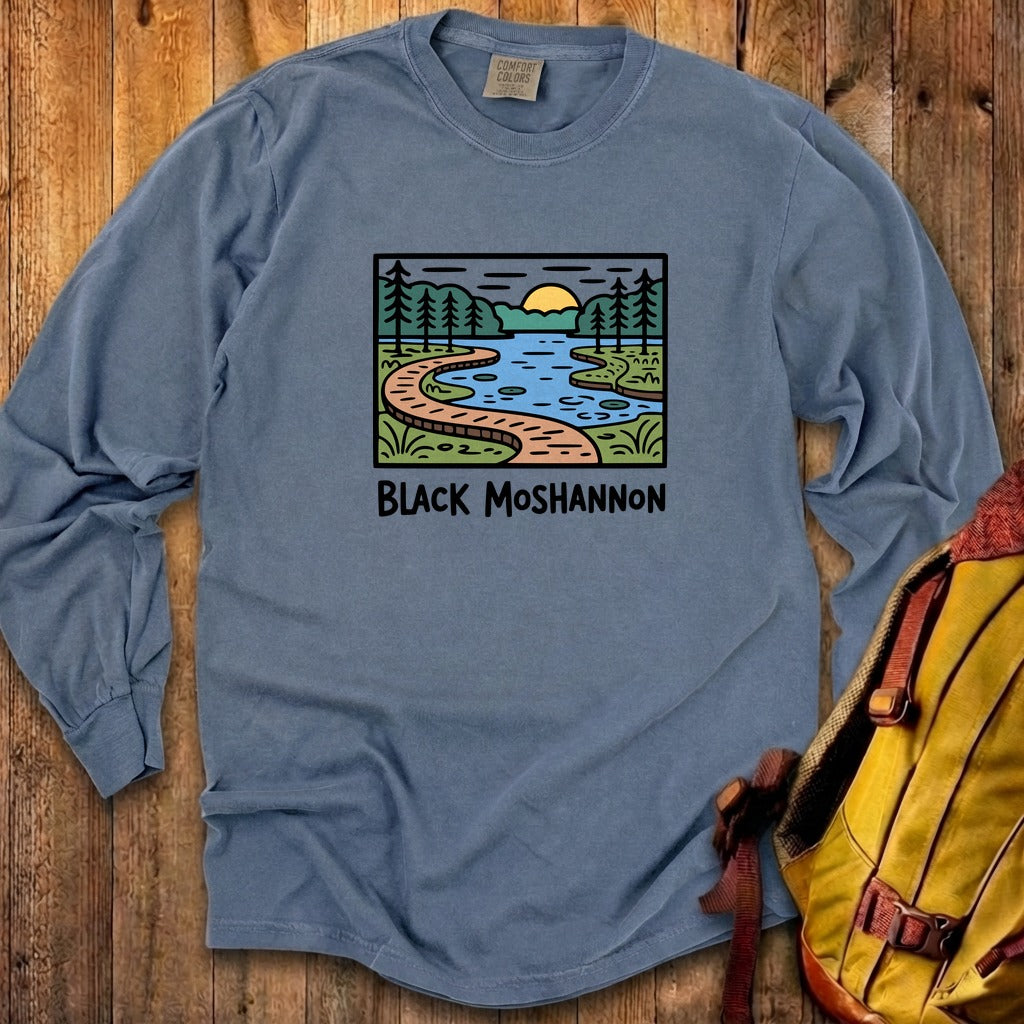 Black Moshannon State Park Cotton Long Sleeve product image 9
