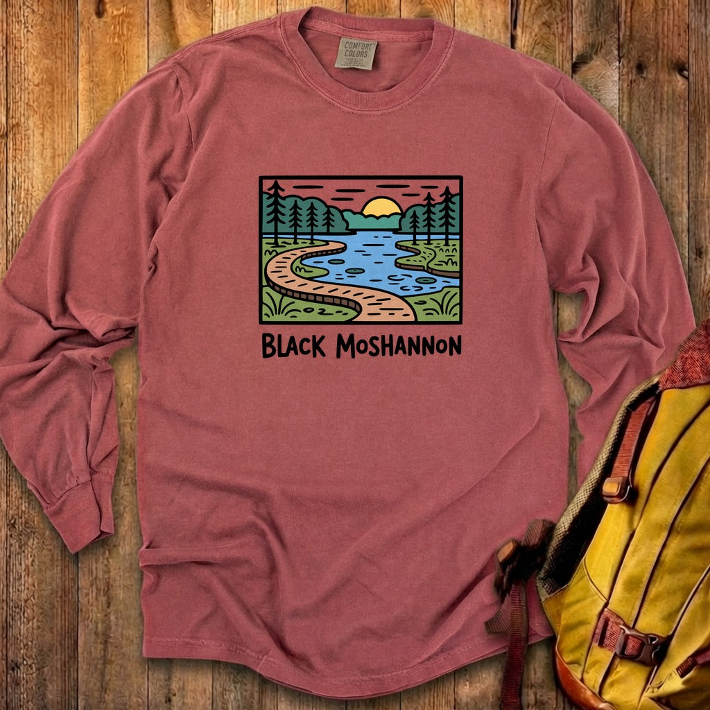 Black Moshannon State Park Cotton Long Sleeve product image 15