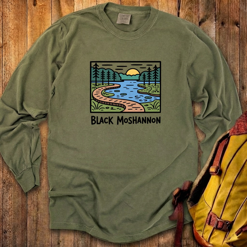 Black Moshannon State Park Cotton Long Sleeve product image 19