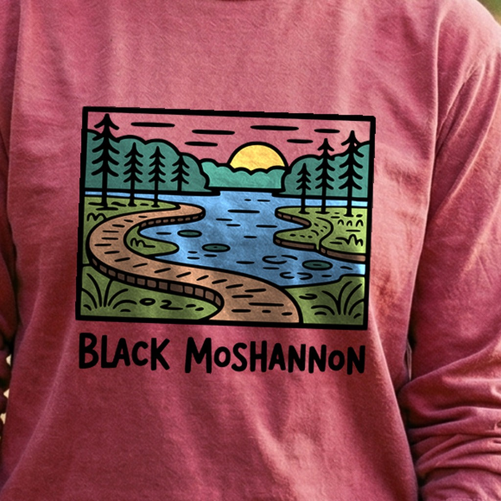 Black Moshannon State Park Cotton Long Sleeve product image 5