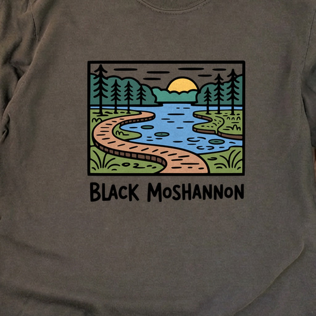 Black Moshannon State Park Cotton Long Sleeve product image 2