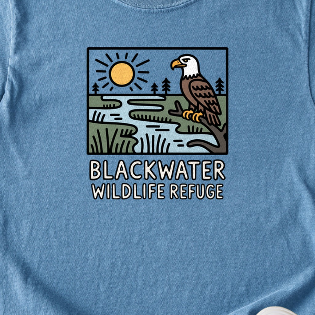 Blackwater National Wildlife Refuge Eagle Kids Cotton product image 2