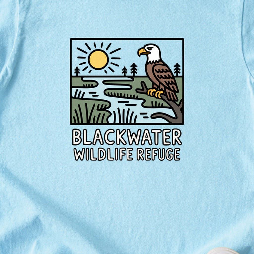 Blackwater National Wildlife Refuge Eagle Kids Cotton product image 12