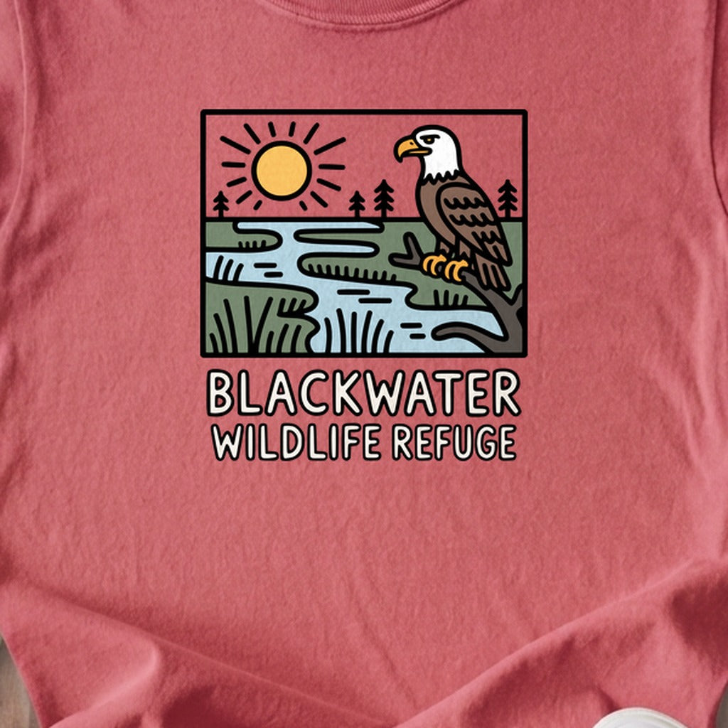 Blackwater National Wildlife Refuge Eagle Kids Cotton product image 14