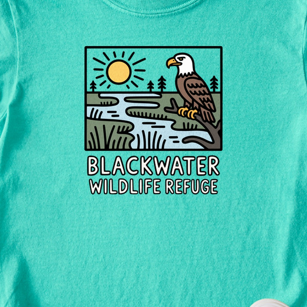 Blackwater National Wildlife Refuge Eagle Kids Cotton product image 18